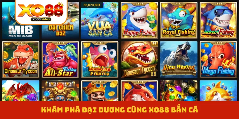 Khám phá đại dương cùng XO88 bắn cá