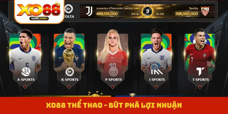 XO88 Thể Thao - Bứt Phá Lợi Nhuận Cùng Hàng Ngàn Kèo Thơm 1 XO88 Thể Thao - Bứt Phá Lợi Nhuận Cùng Hàng Ngàn Kèo Thơm