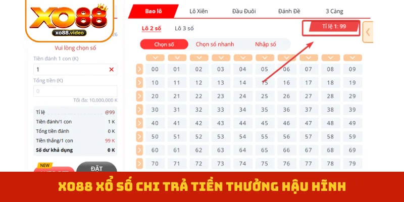 XO88 xổ số chi trả tiền thưởng hậu hĩnh XO88 xổ số chi trả tiền thưởng hậu hĩnh